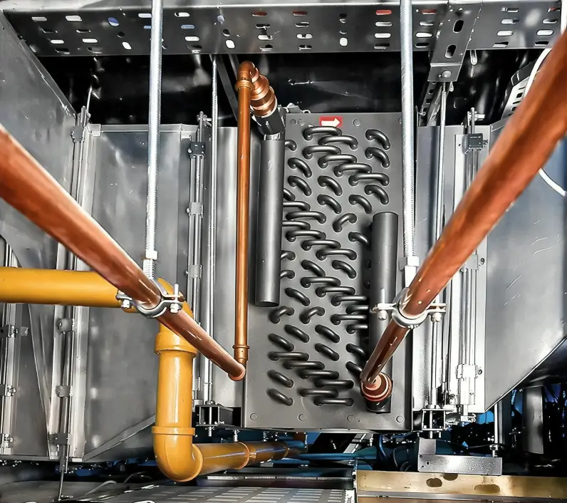 HeatCore Hx delivery unit tubes